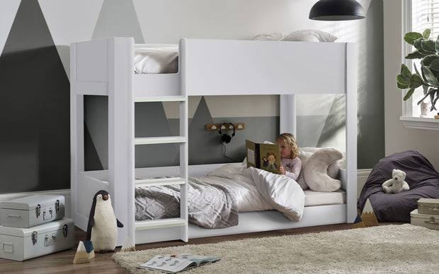 Solomon Bunk Bed - All White