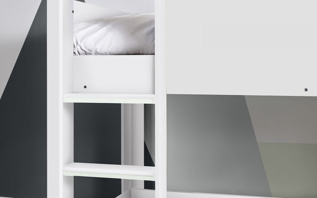 Solomon Bunk Bed - All White