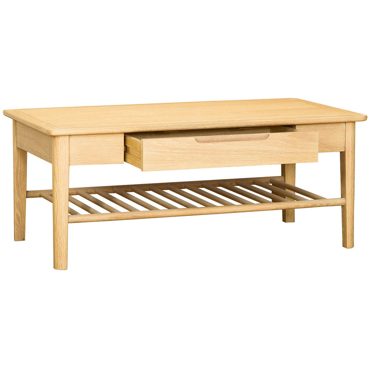 Bergen OakCoffee Table With Drawer