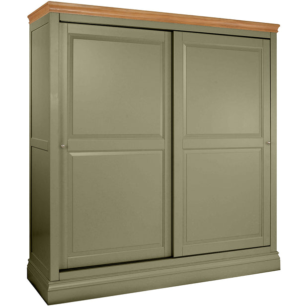 Lundy Painted Sliding Double Wardrobe