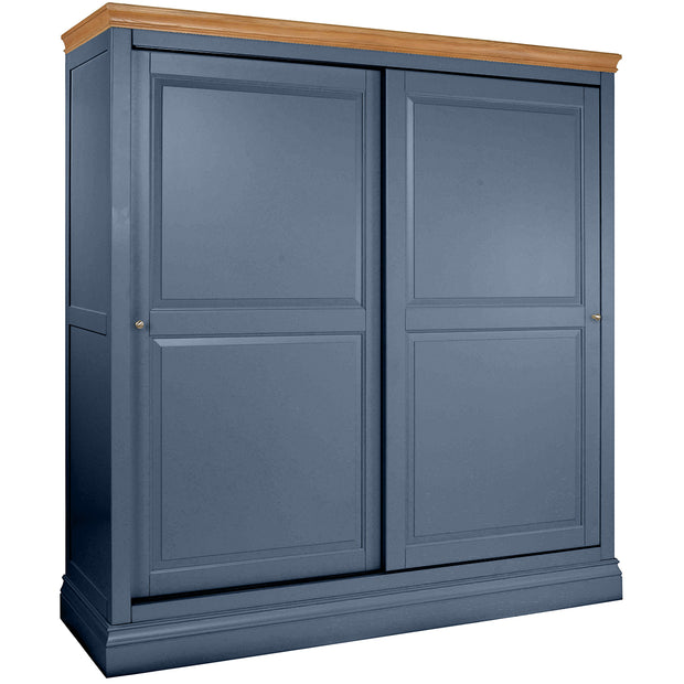 Lundy Painted Sliding Double Wardrobe