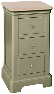Lydford 3 Drawer Compact Bedside Cabinet