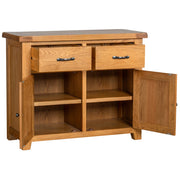 Somerset Oak 2 Door 2 Drawer Sideboard