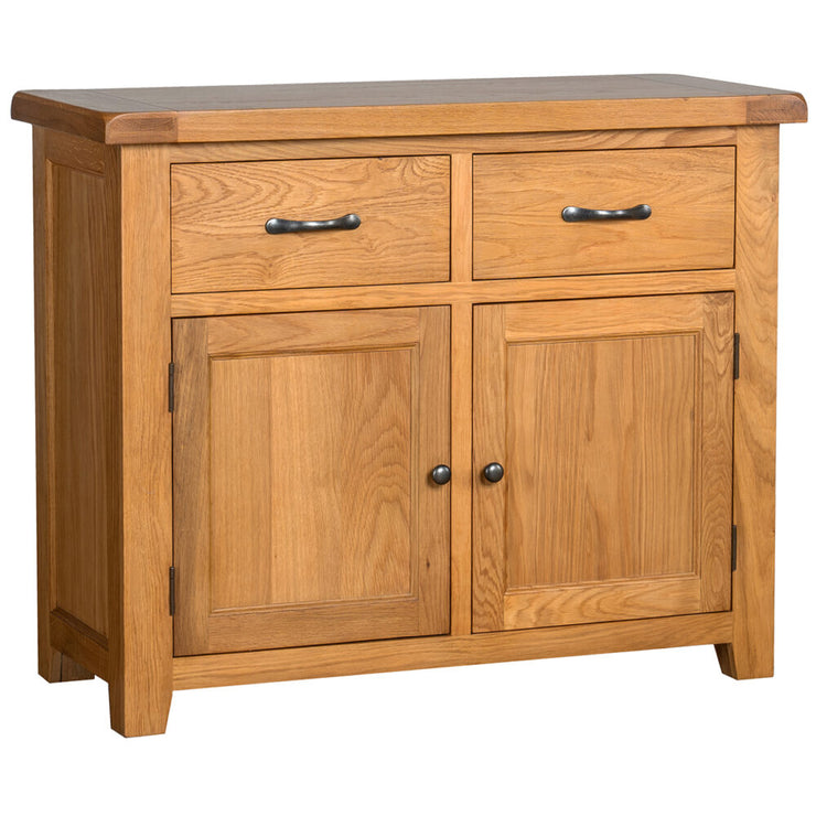 Somerset Oak 2 Door 2 Drawer Sideboard