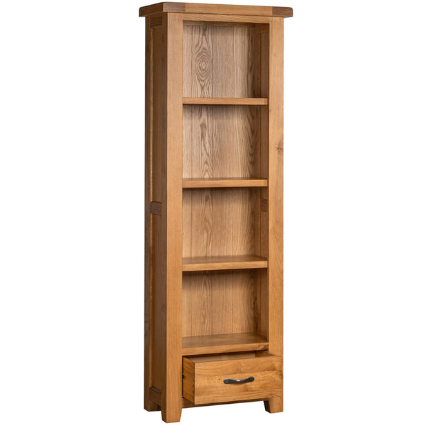 Somerset Oak 6'0 Narrow Bookcase