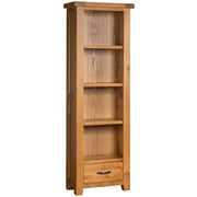 Somerset Oak 6'0 Narrow Bookcase