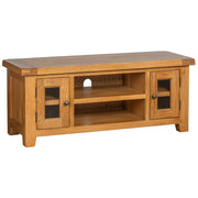 Somerset Oak Large TV Unit