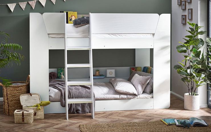 Solomon Bunk Bed - All White