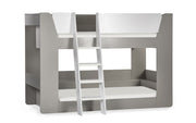 Parsec Bunk Bed - Taupe & White