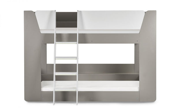 Parsec Bunk Bed - Taupe & White