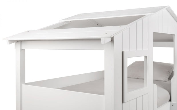 Willow Treehouse Bunk - White